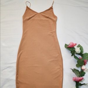 Nude Bodycon Dress